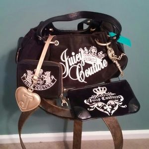 NWOT Juicy Couture bag set